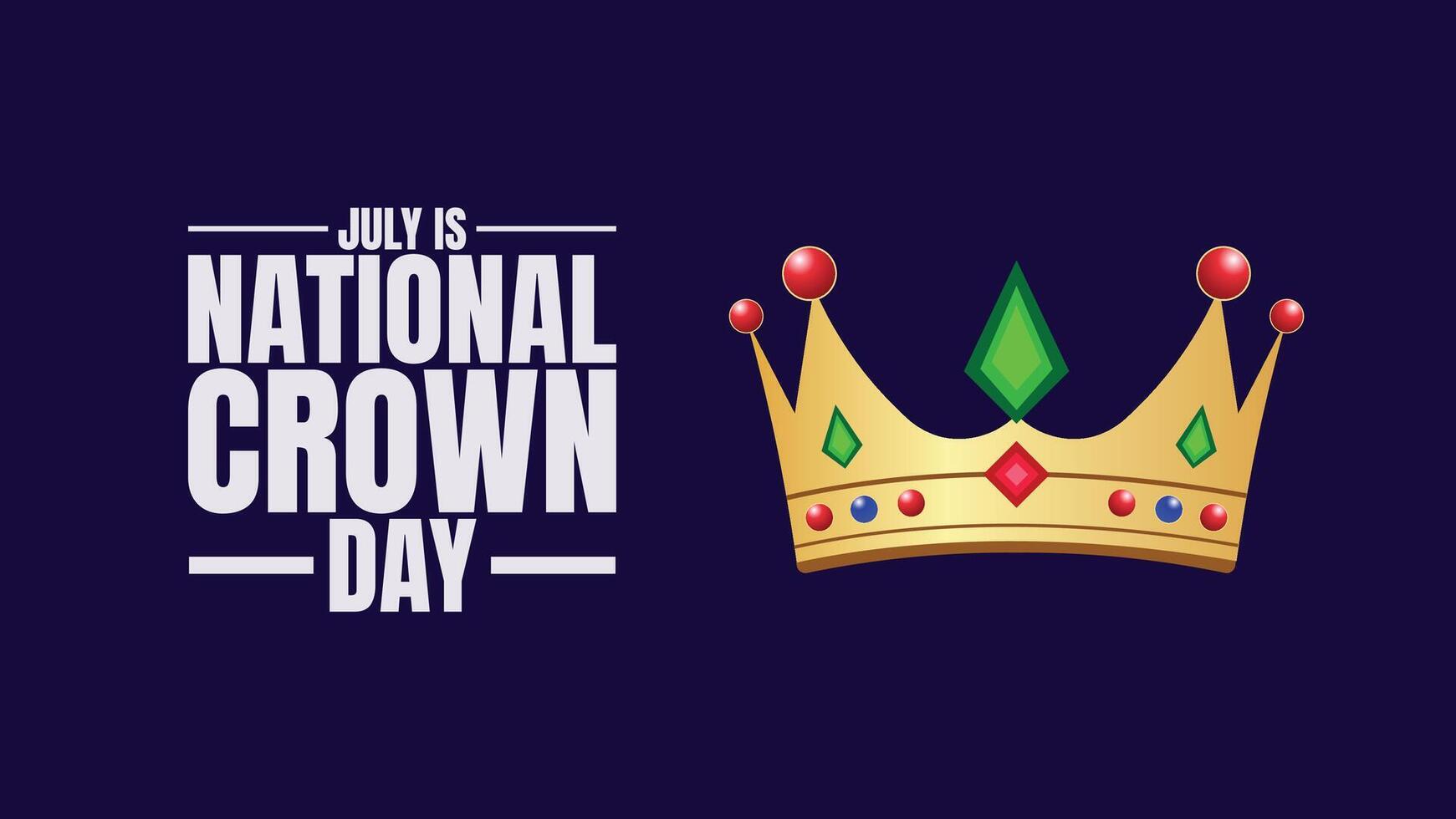 National Crown Day, A Salute to Natural Hair and Self-Expression vector