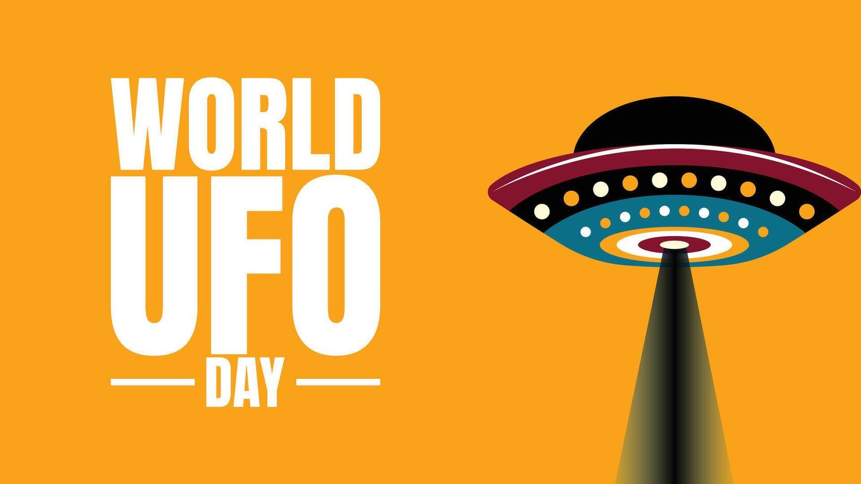 World UFO Day, From Sightings to Science , The Search for Truth vector