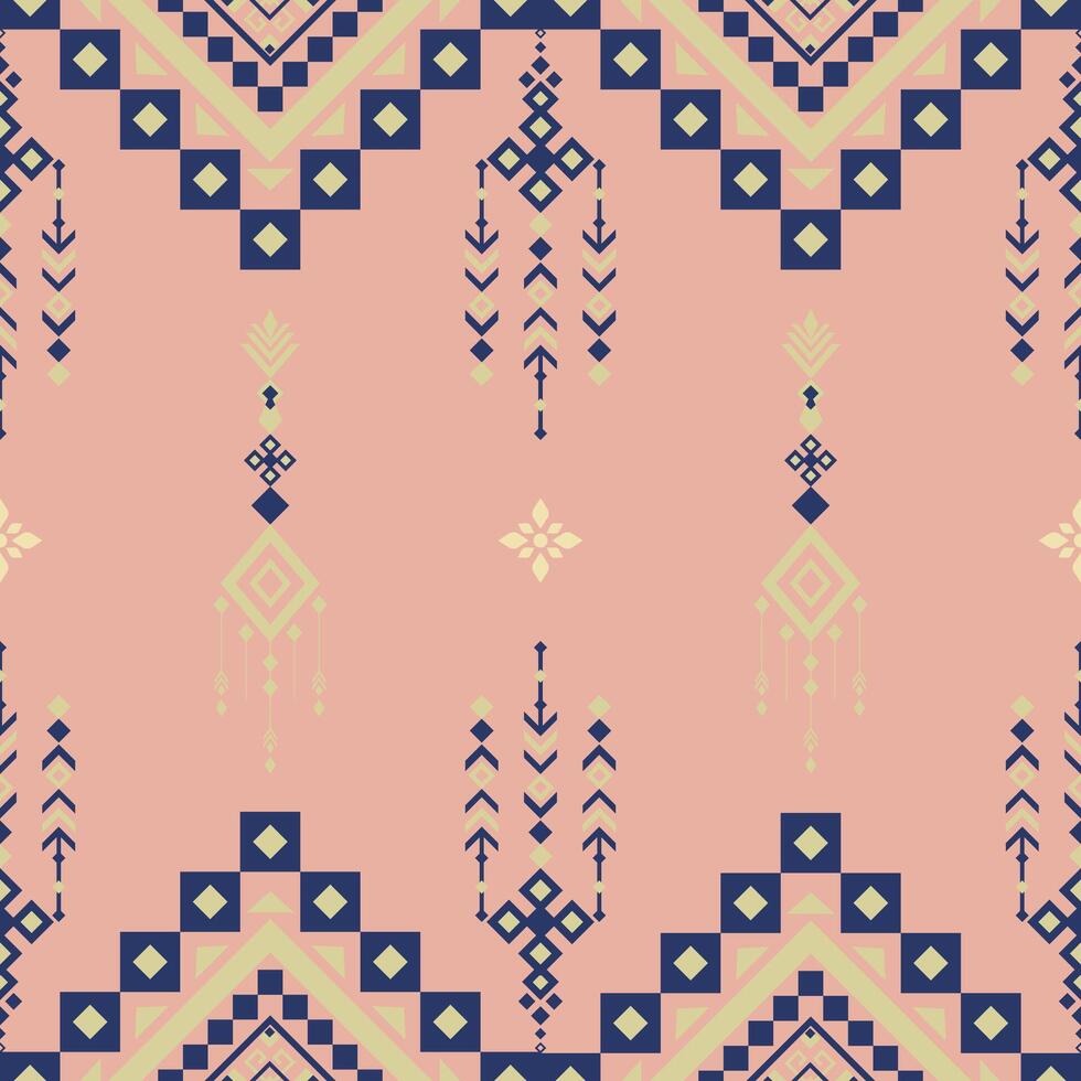 Geometric pattern with light colors vector