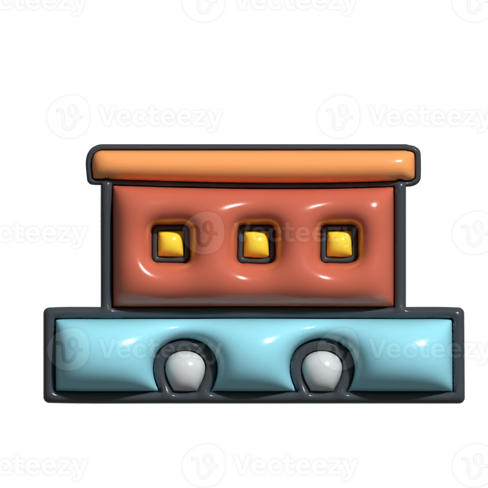 Adorable 3D Old Metal and Decay Symbols png