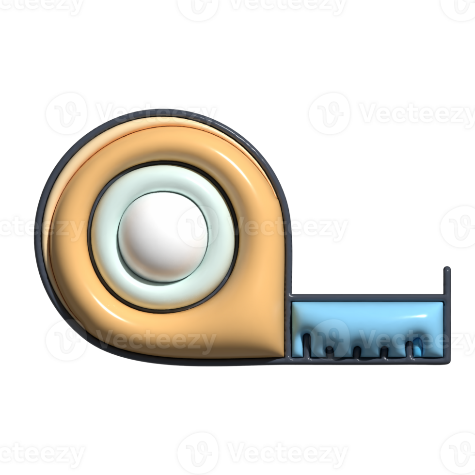 Adorable 3D Sticky Tape and Fastening Symbols png