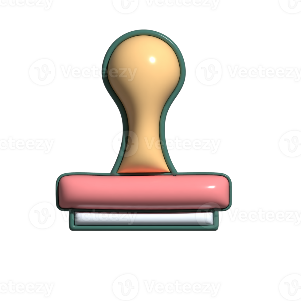Adorable 3D Official Mark and Document Symbol png