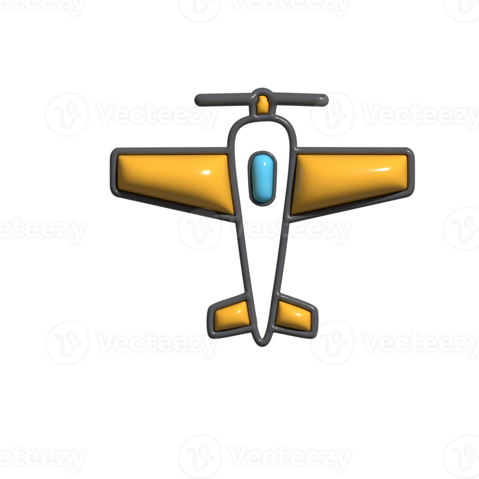 Adventurous 3D Hydroplane and Scenic Flight Icons png