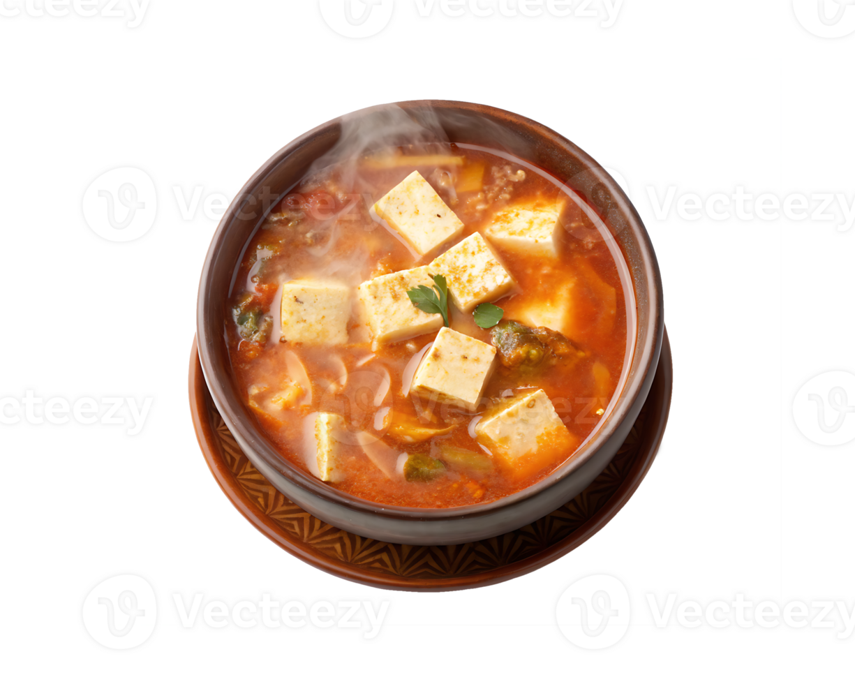 Spicy Soft Tofu Stew png