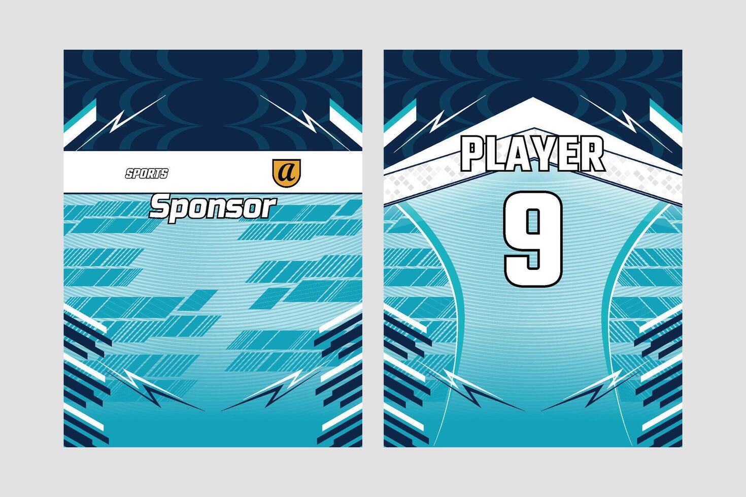 jersey design for sport vector