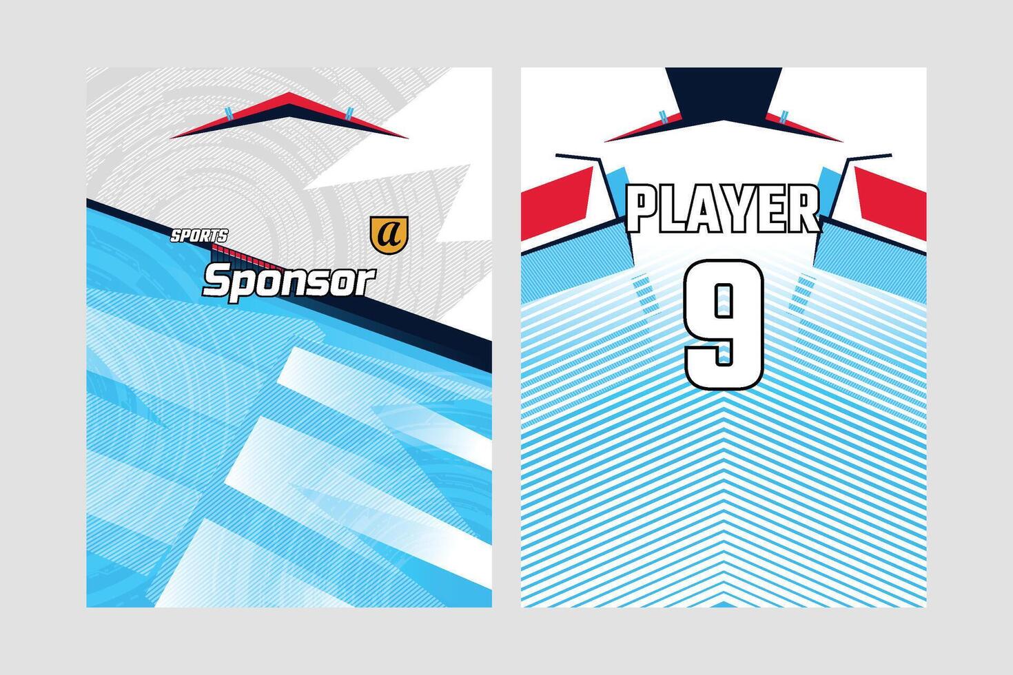 sport jersey design sublimation vector