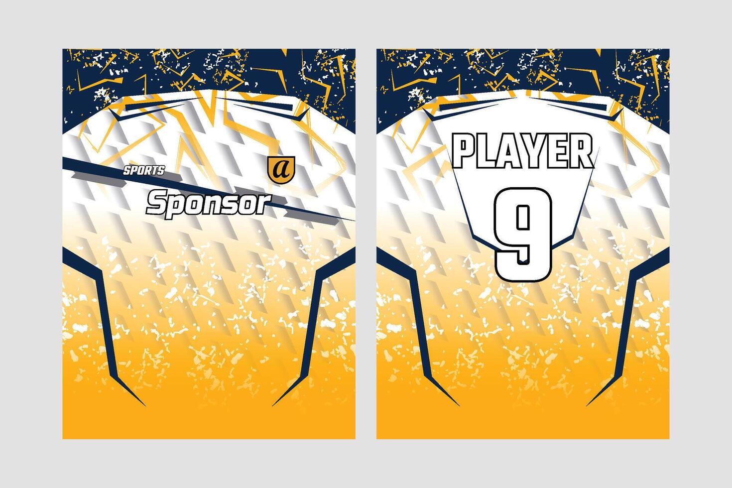 jersey design sport vector