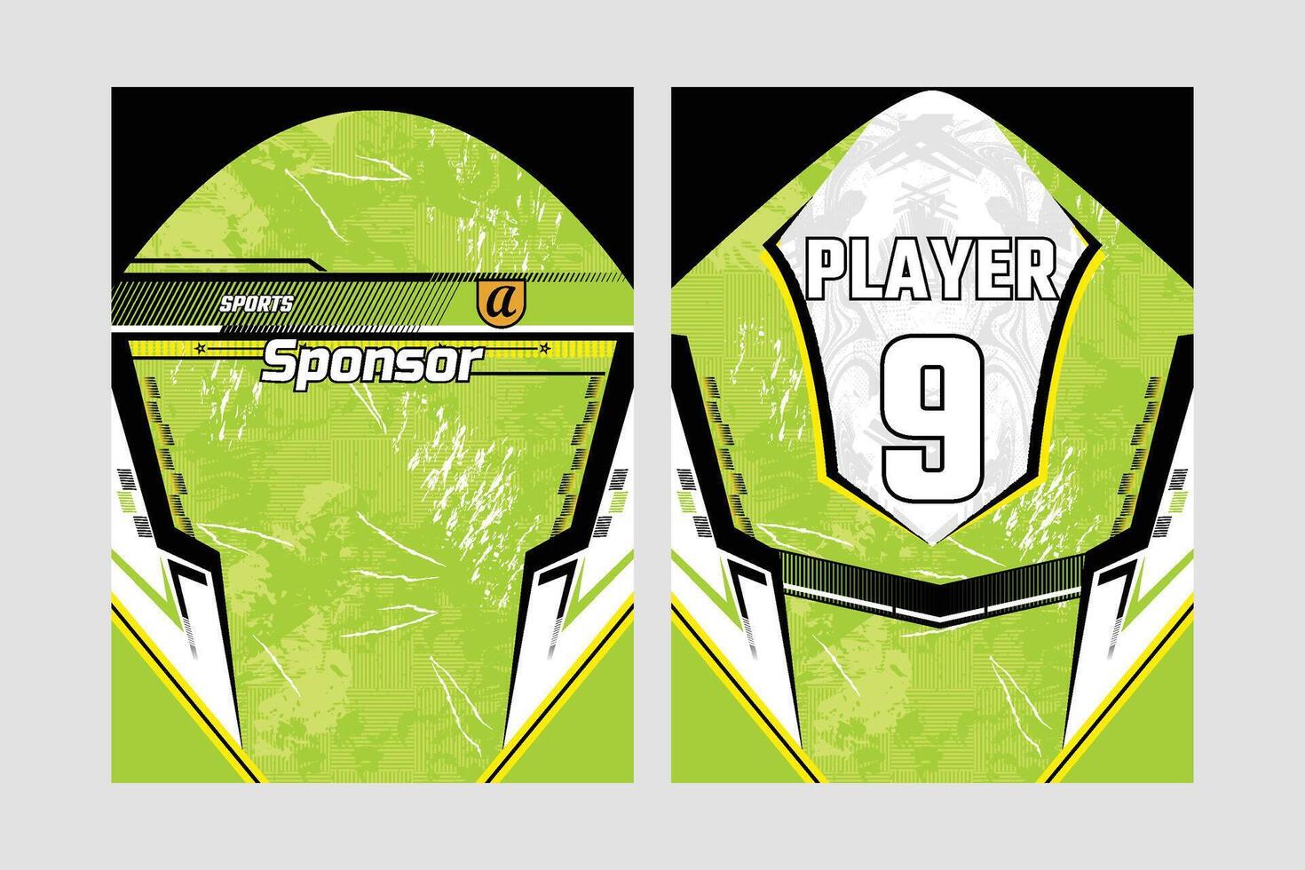 Soccer jersey design vector