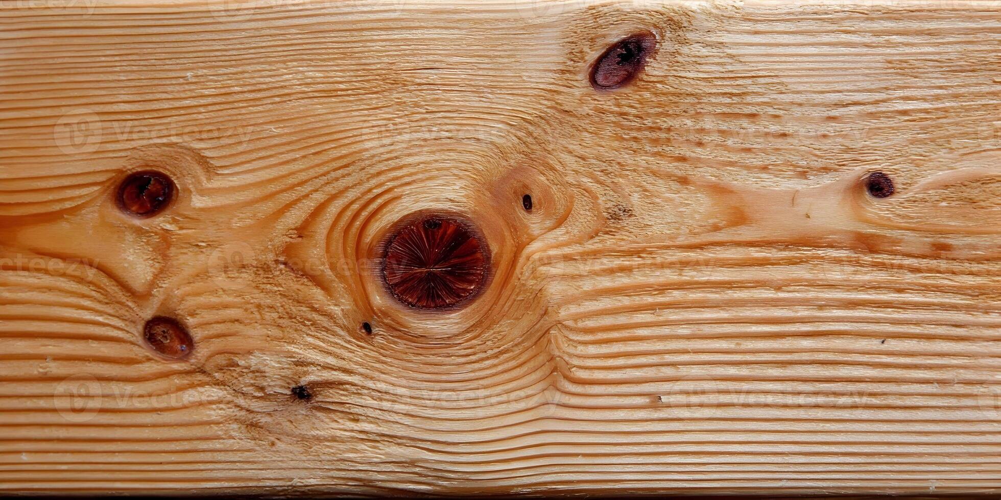Light brown wood texture showing natural knots and grain pattern photo