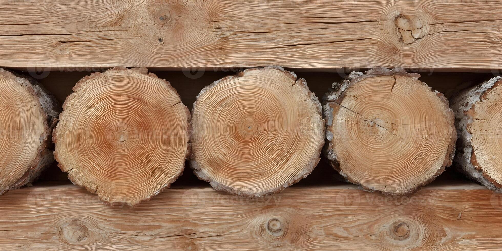 Wood Texture Background Tree Rings Wooden Logs Timber Lumber Cross Section photo