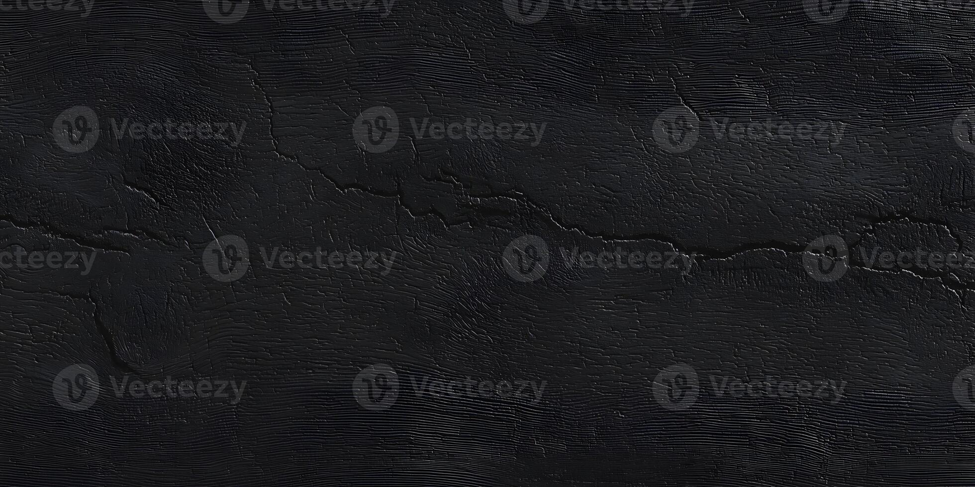 Dark Black Wood Texture Cracked Surface Background photo