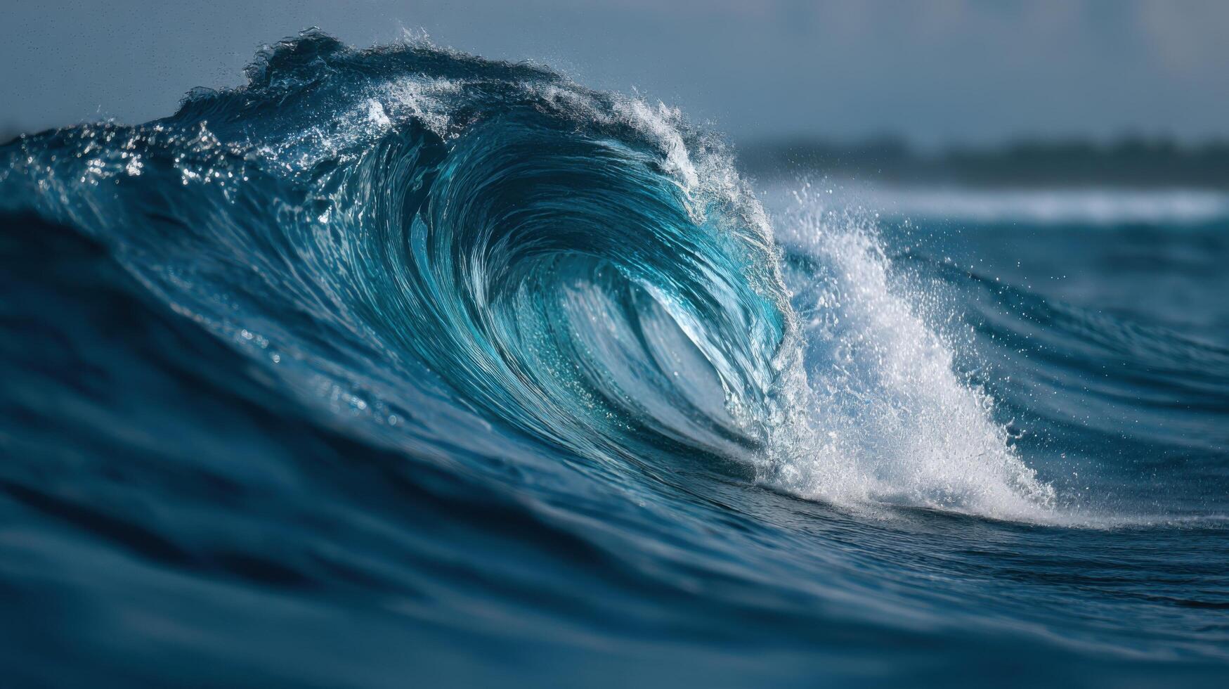 A Stately And Strong Undulation Of The Sea photo