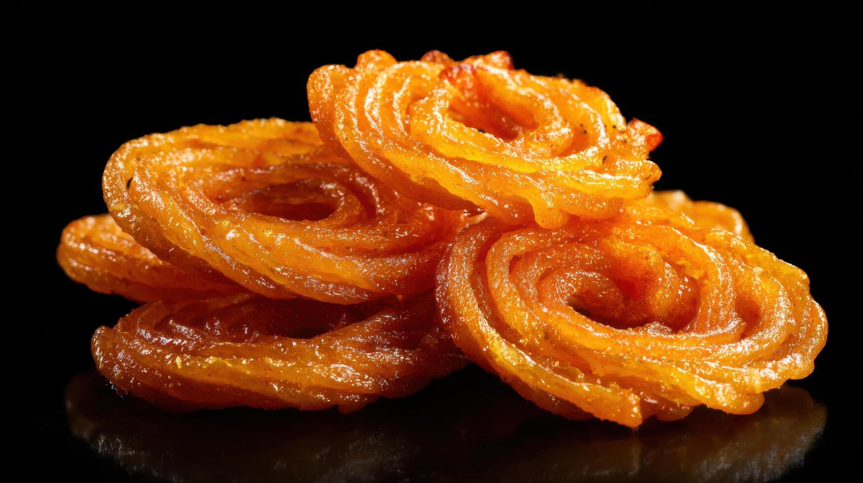 Famous Gujarati Breakfast Of Fafda With Jalebi photo