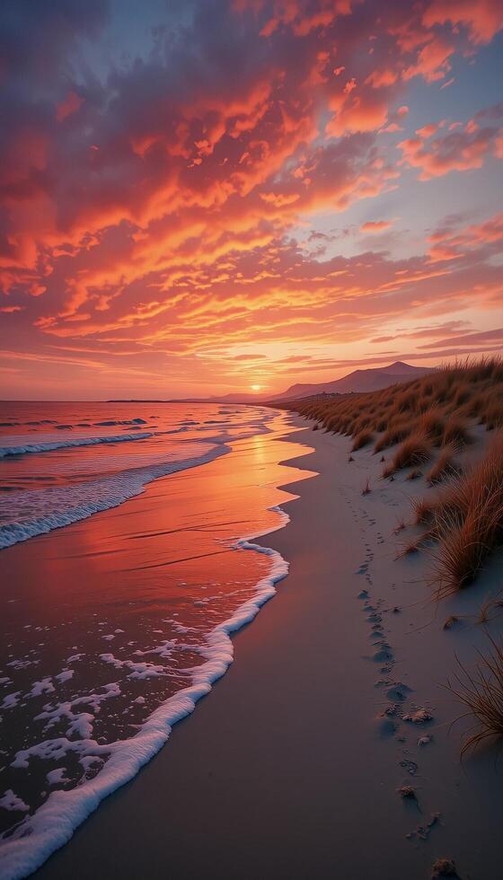 Whispers of the Waves at Dusk photo