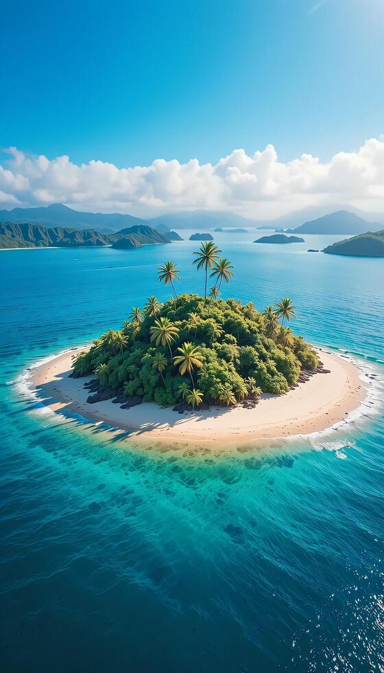 Tranquil Island Vibes Peaceful Nature Views photo