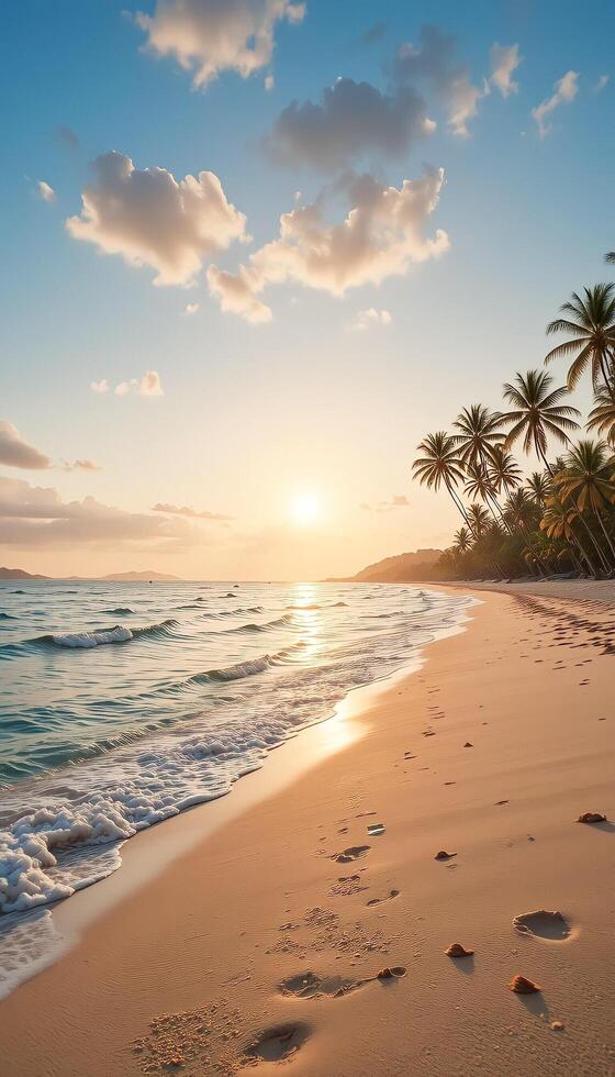 Tropical Tranquility at Noon photo