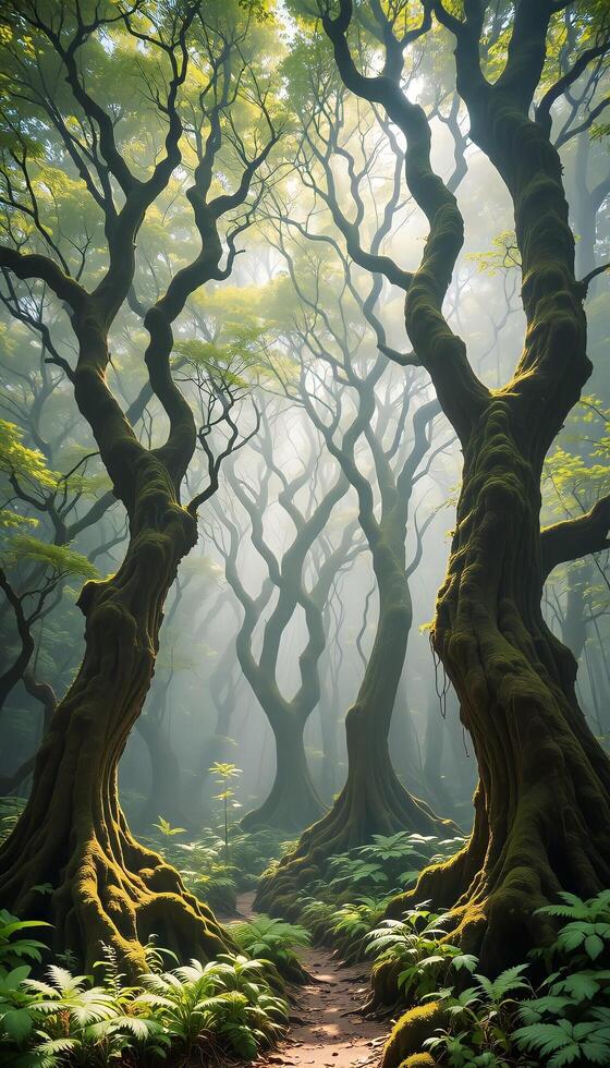 Whispers of the Cool Forest photo