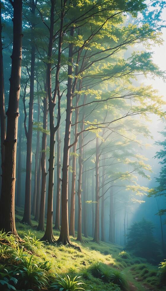 Tranquil Morning Vibes of the Jungle photo