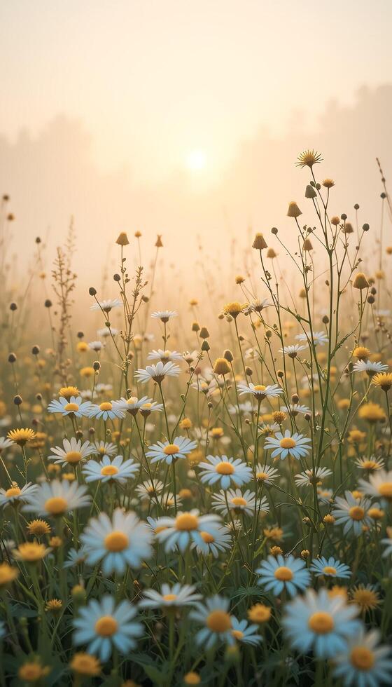 A Beautiful Morning in the Flower Garden photo