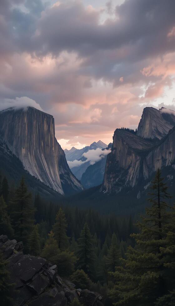 Breath of the Mountains at Dawn photo