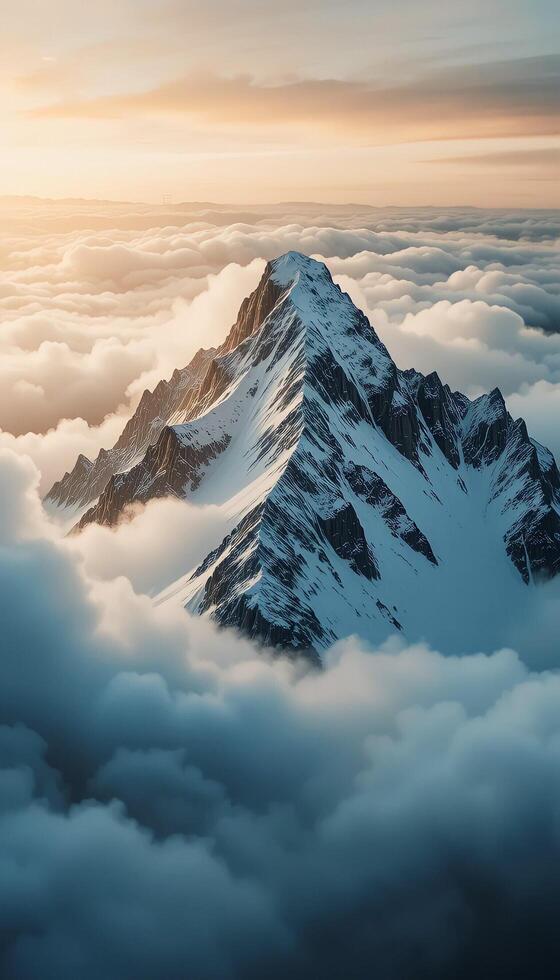 Serenity Above the Snowline photo