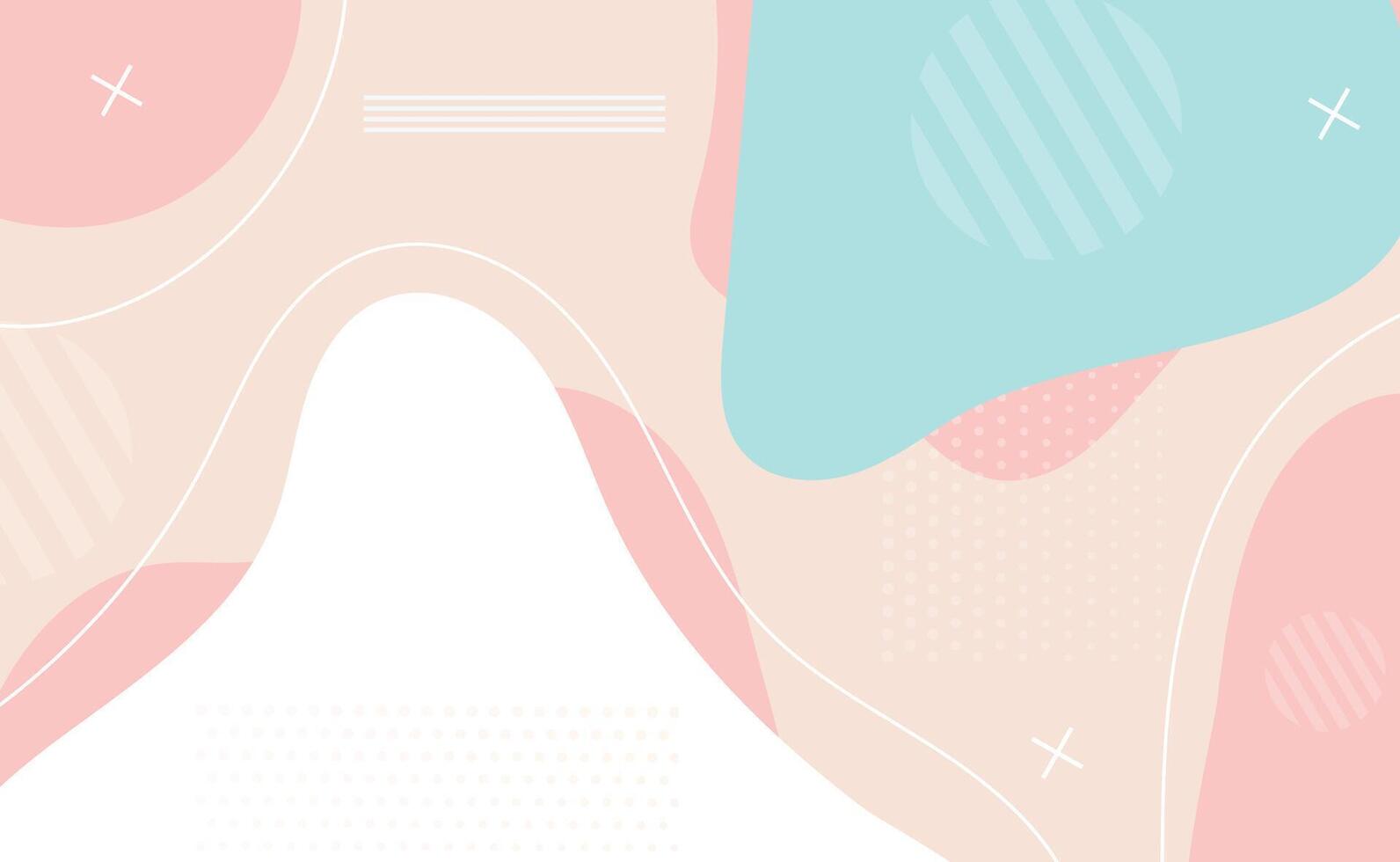 geometric memphis element. greeting card template vector