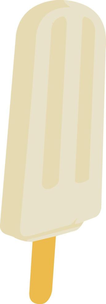 Off White Ice Cream vector