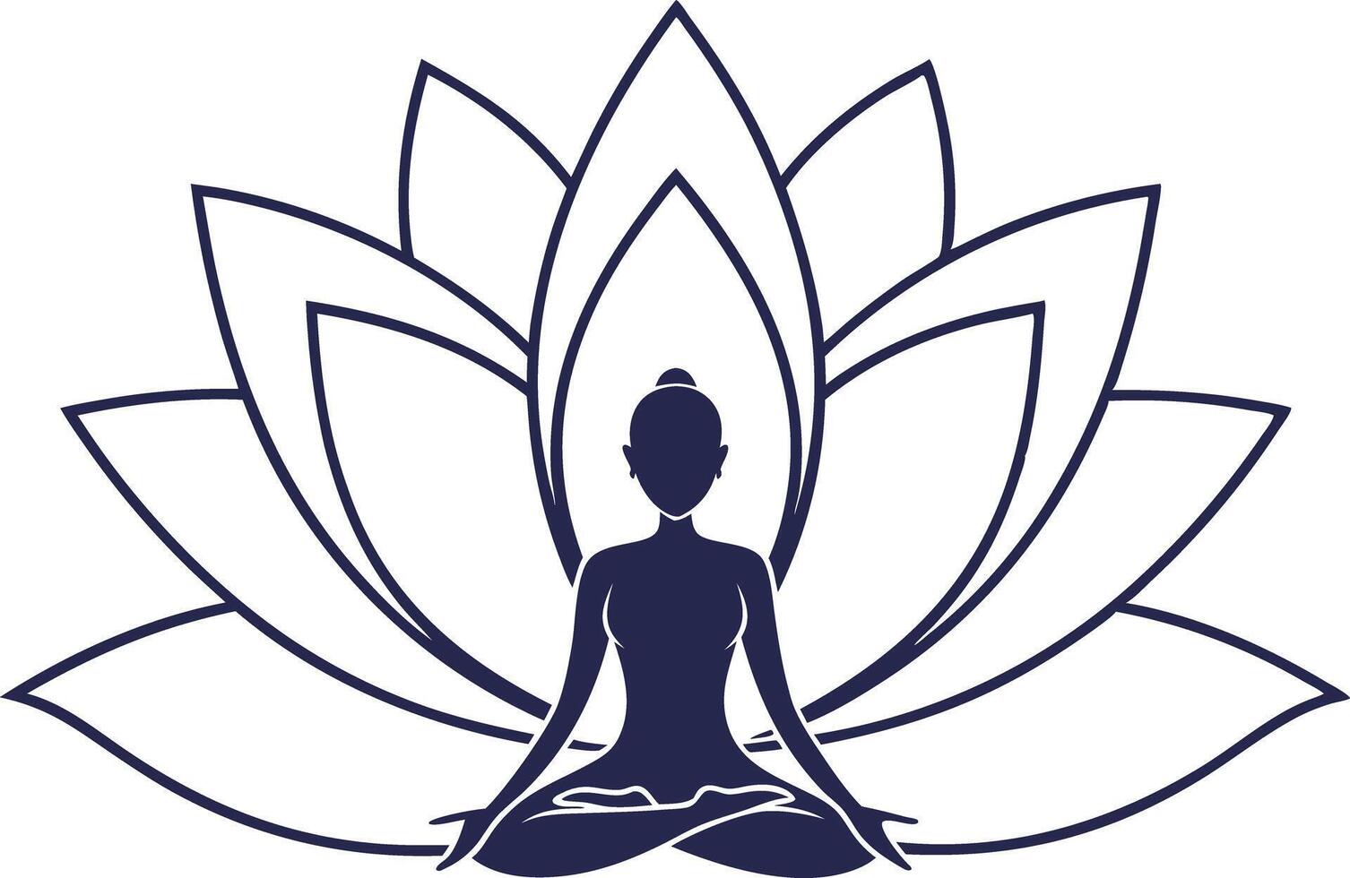 Yoga and Wellness Collection with Natural Elements and Relaxing Activities vector