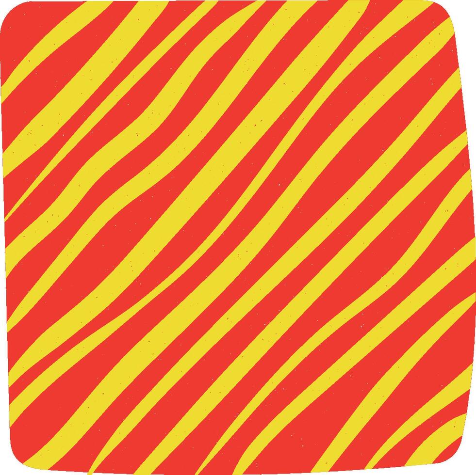 Hard Drawn Retro Line Element vector