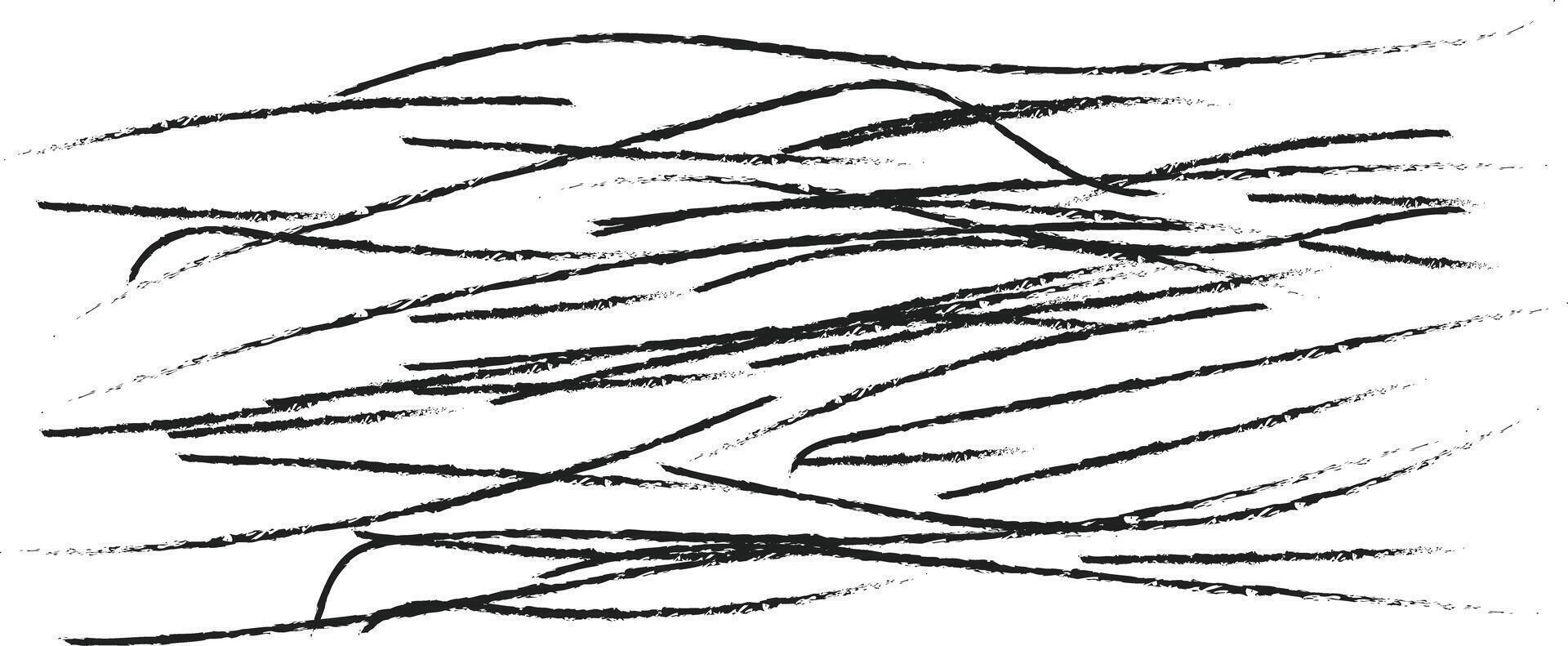 a drawing of a bunch of brush strokes vector