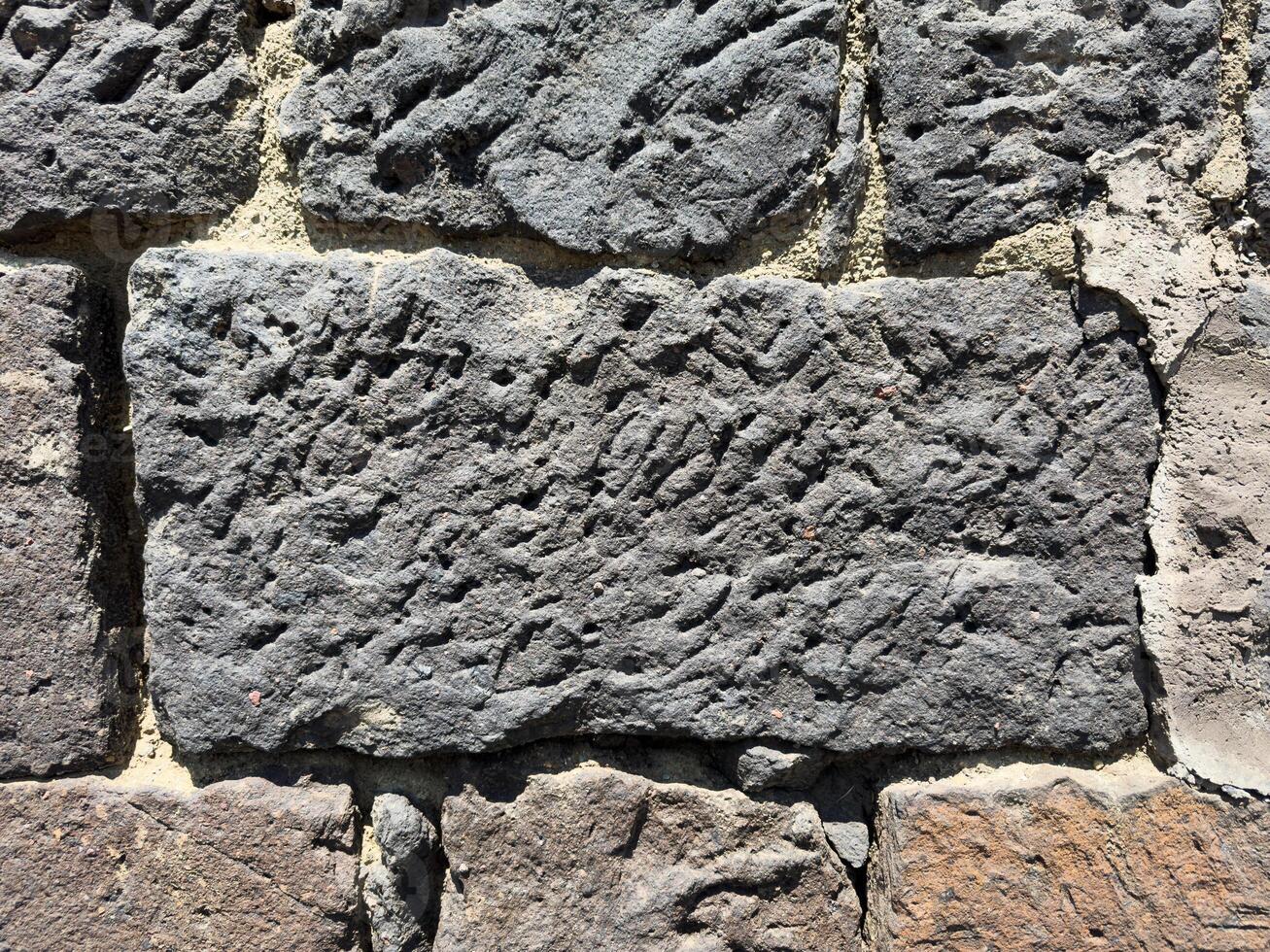 Wall background, concrete and cement wall, tuff wall, brick wall photo