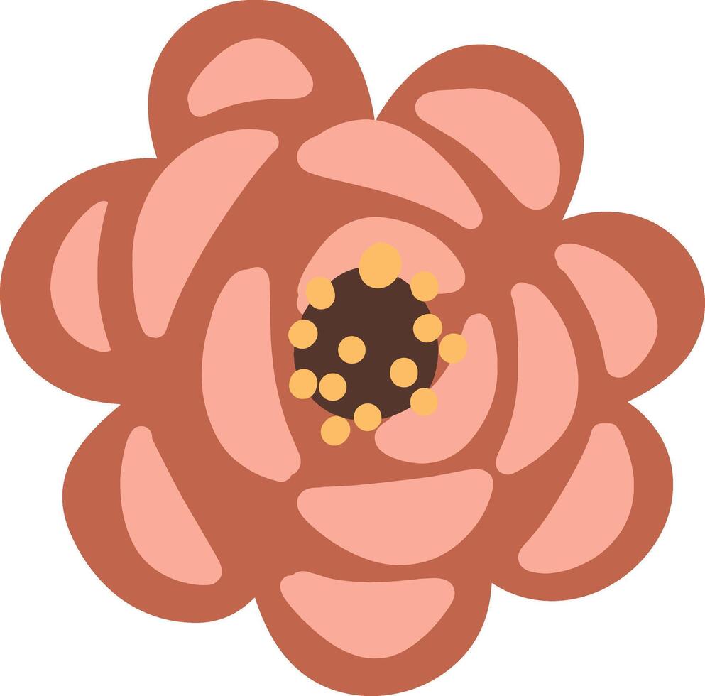 Simple Floral Illustration vector