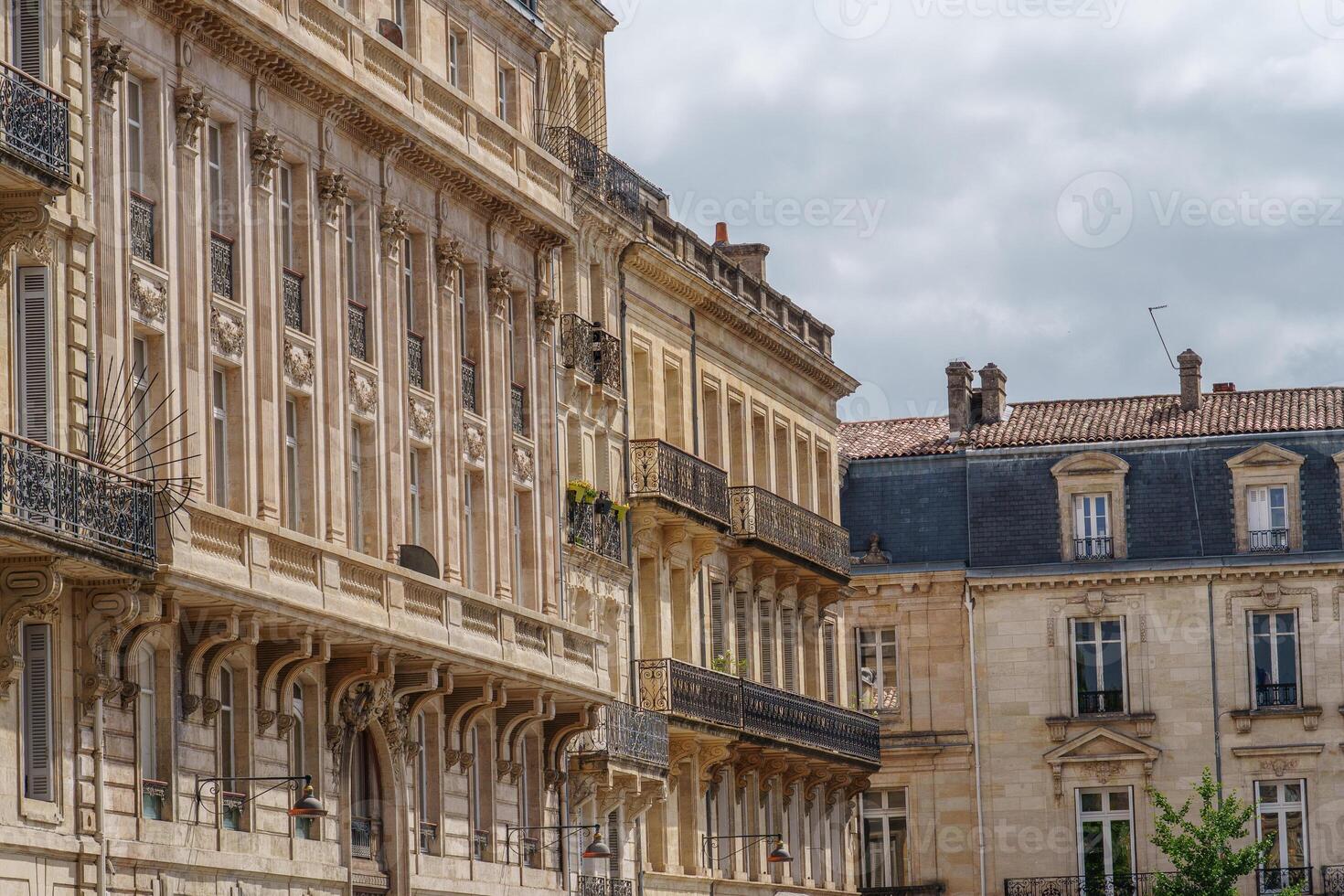 old houses in boredaux photo