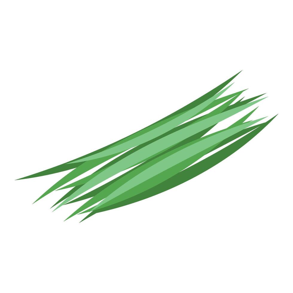 Fresh green onions ready for culinary delights vector