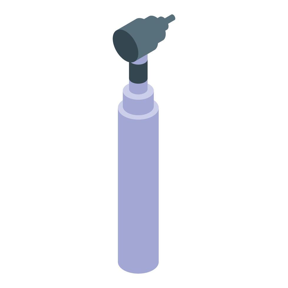 Modern dental polishing tool for cleaning teeth during a dental procedure vector