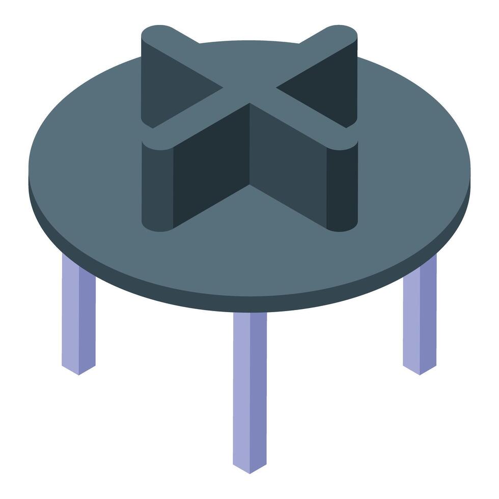 Wireless charger showing inductive charging technology with cross symbol vector