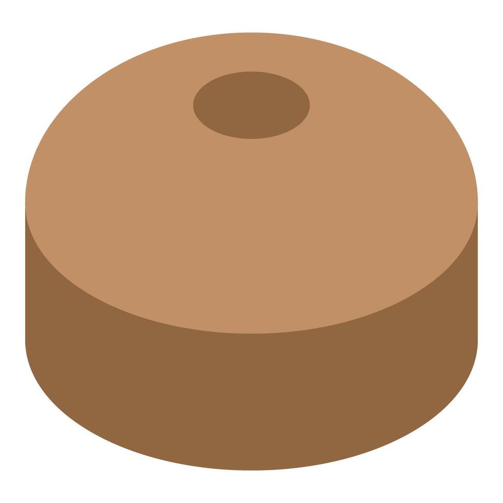 Round podium displaying minimalist elegance for product showcase vector