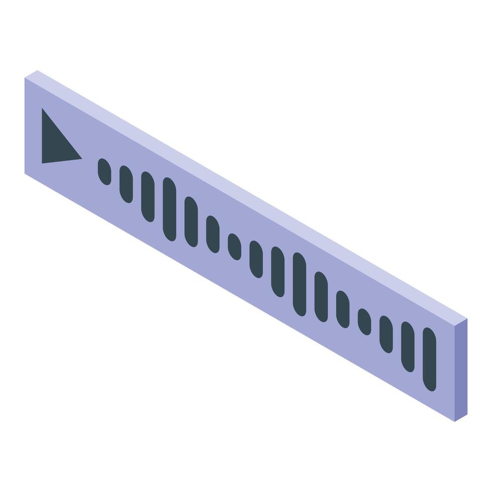 Audio track playing with progress bar and play button vector