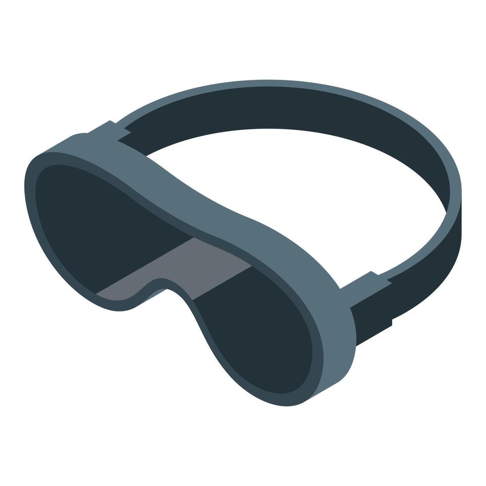 Protective glasses providing safety and preventing eye injuries in industrial settings vector