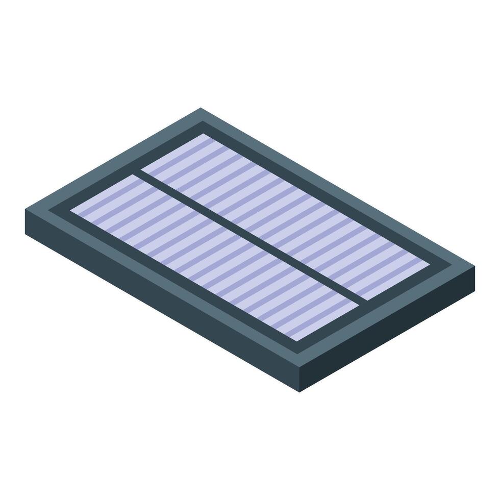 Modern conditioner filter cleaning air conditioning system vector