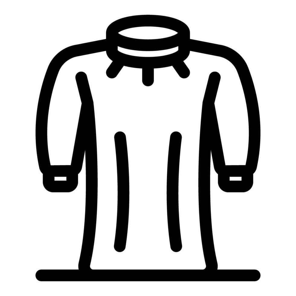 Protective clothing showing high visibility features for enhanced safety vector