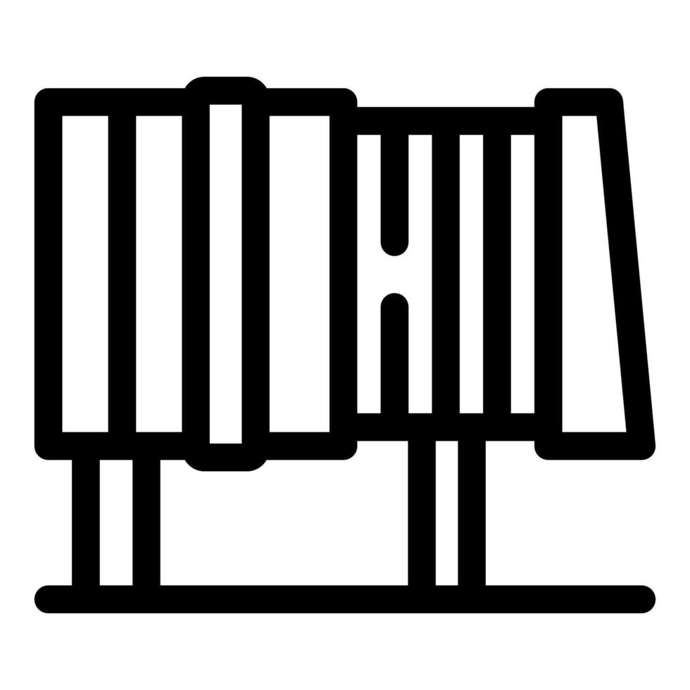 Camera lens zooming, focusing, photography equipment icon illustration vector