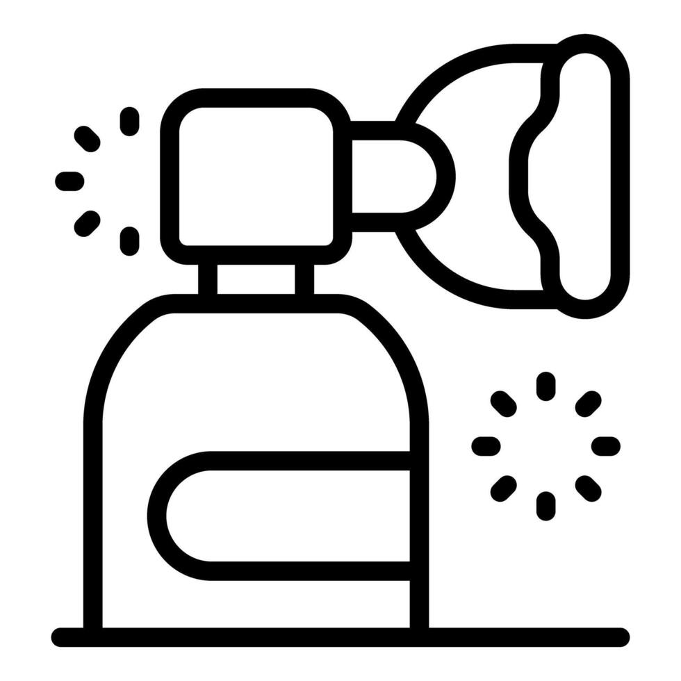 Sprayer bottle releasing detergent for cleaning and disinfecting vector