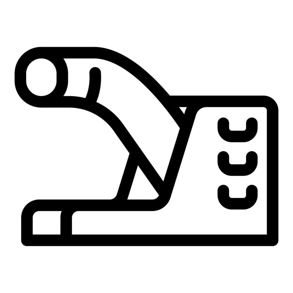 Modern stapler putting together documents with ease vector