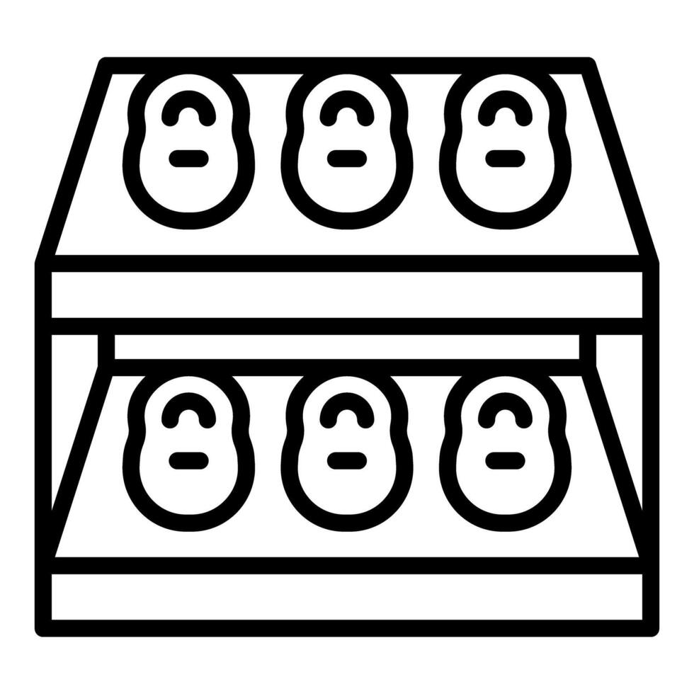 Potatoes drying on a two tier rack, preserving harvest for extended enjoyment vector
