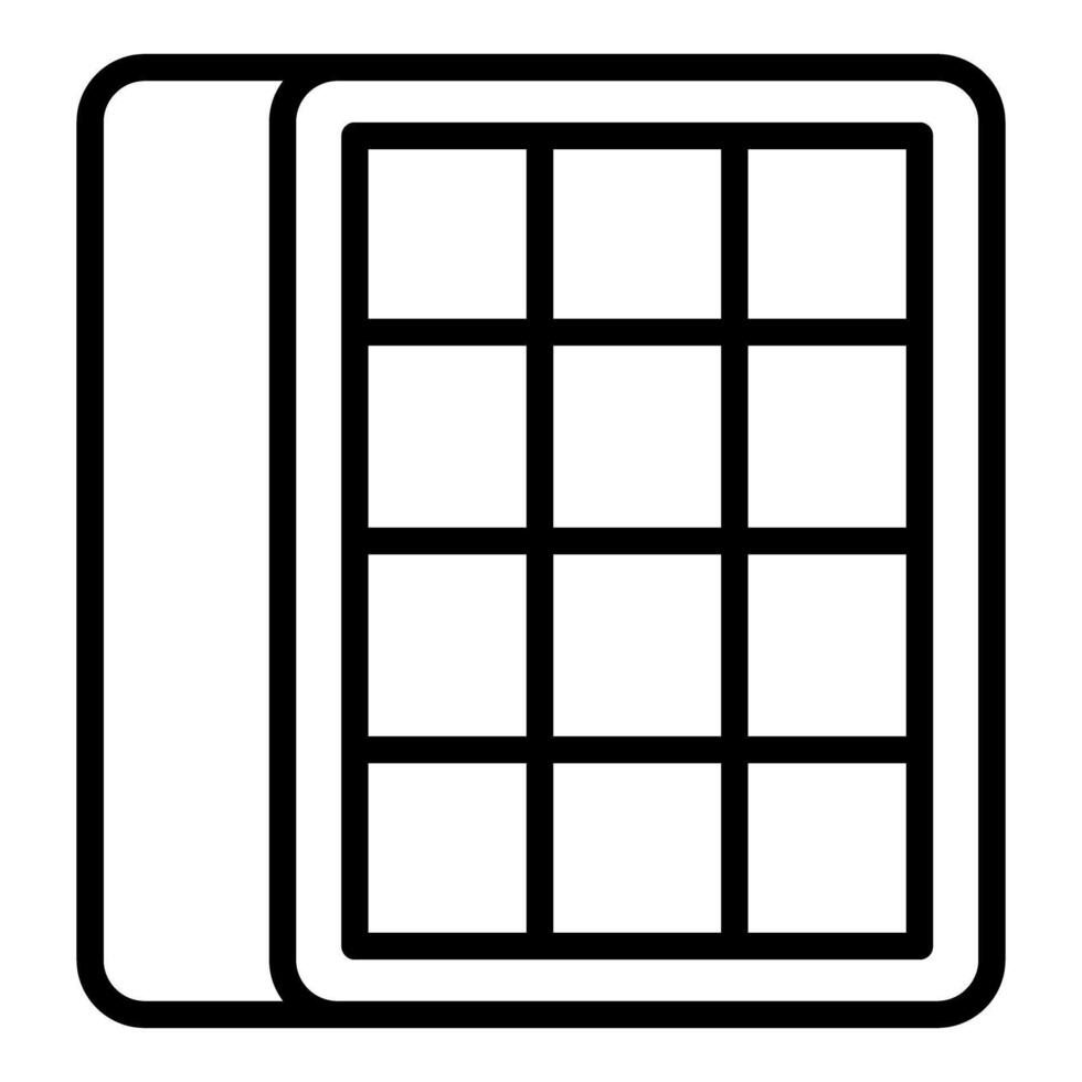 Ice cube tray making perfect square ice cubes for refreshing drinks vector