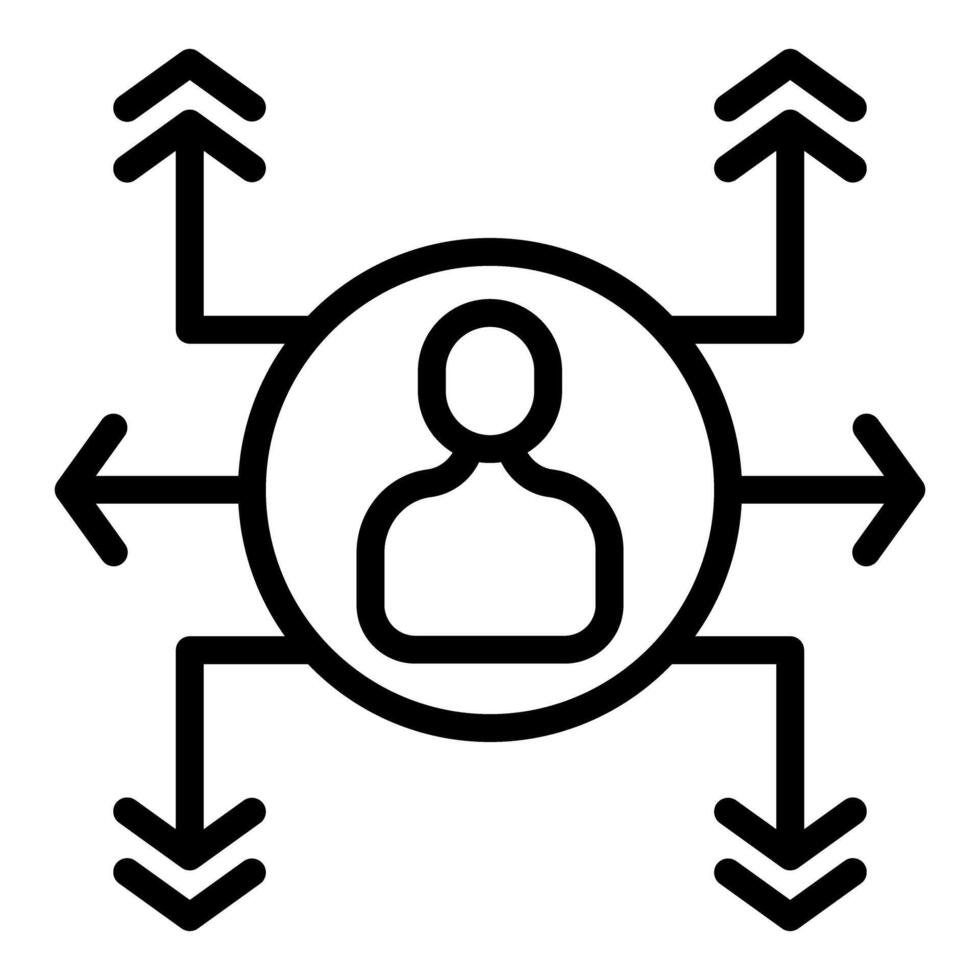Decision making, opportunity, choosing path, career path, multiple directions, choosing right way, business solution vector