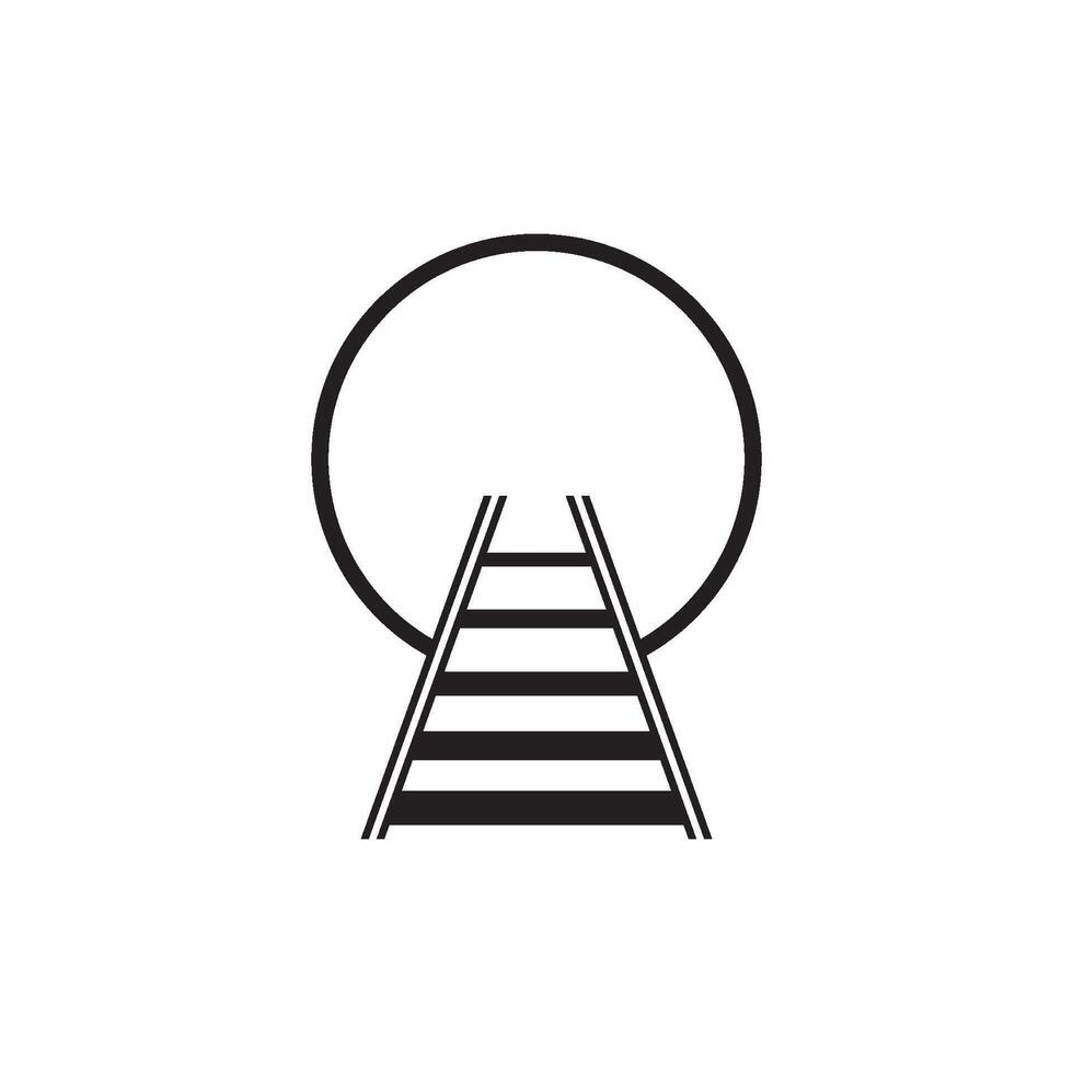 Icon Railway symbol vector