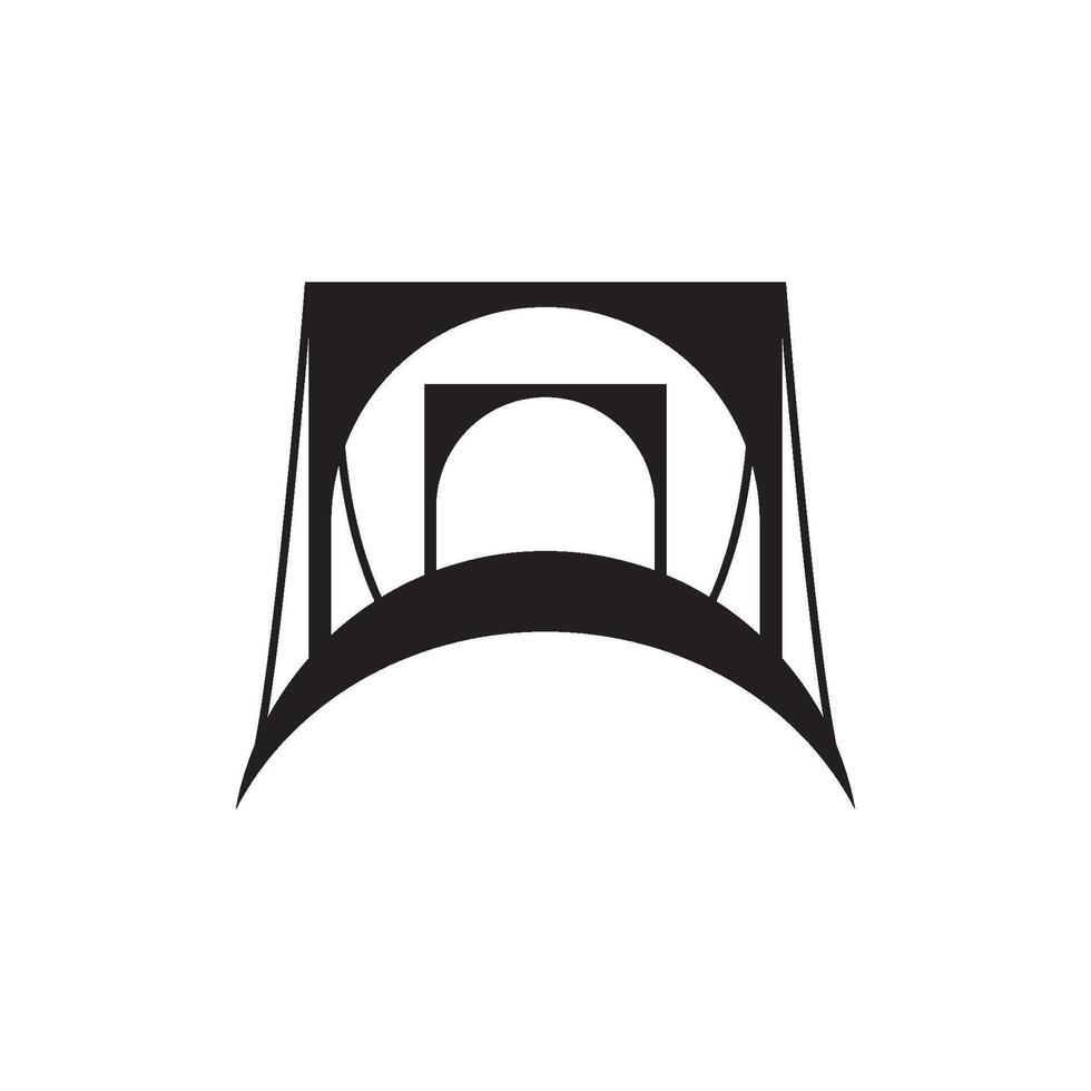 Bridge icon symbol vector