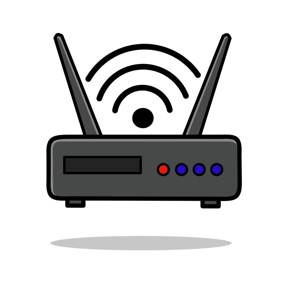 Wireless Router Network Device vector